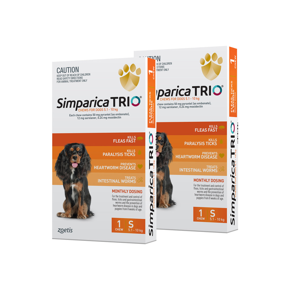 Promo 2 Free Doses - Simparica Trio Small Dog
