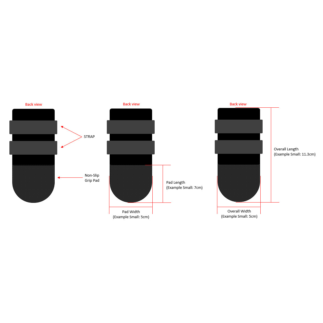 ZeeZ Waterproof Nylon Dog Boots - 4 Pack