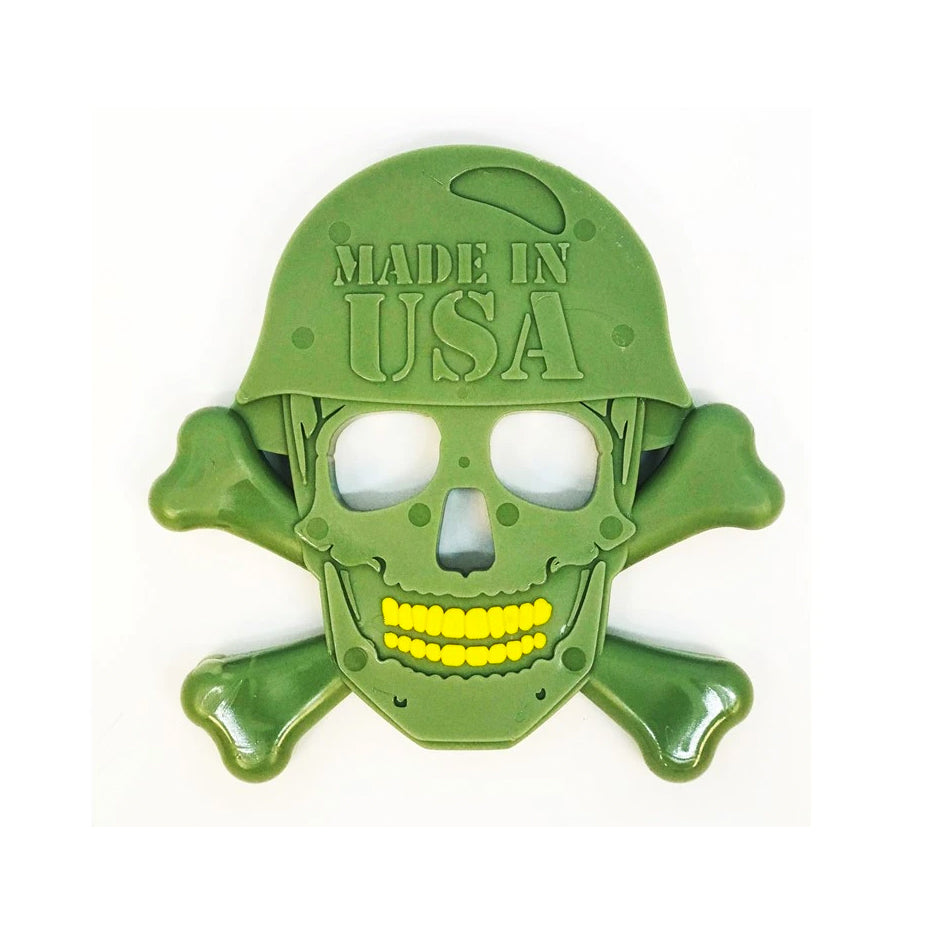 USA-K9 Skull & Cross Bones Ultra Durable Nylon Chew Toy
