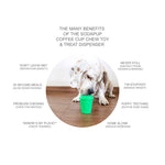 SodaPup Coffee Cup Treat Dispensing Dog Toy
