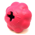 Mutts Kick Butt Rubber Cupcake Chew Toy & Treat Dispenser