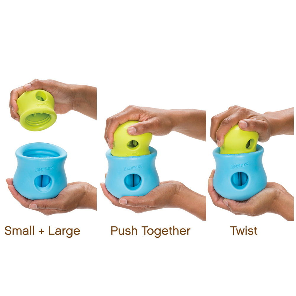West Paw Zogoflex Toppl Treat Toy