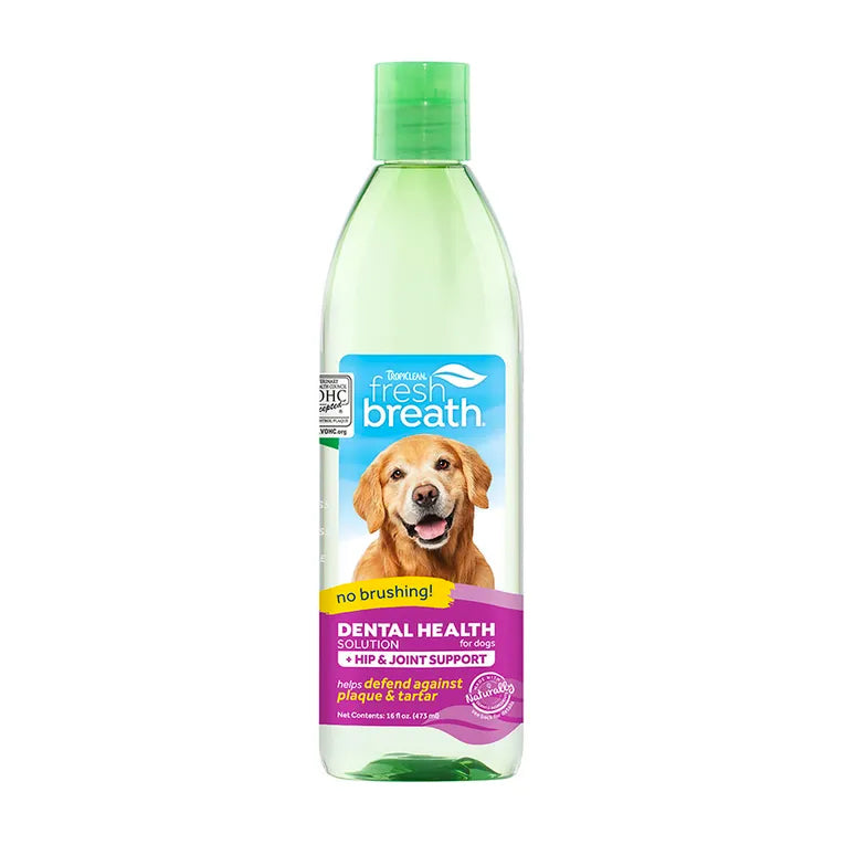Tropiclean Fresh Breath + Hip & Joint 473mL