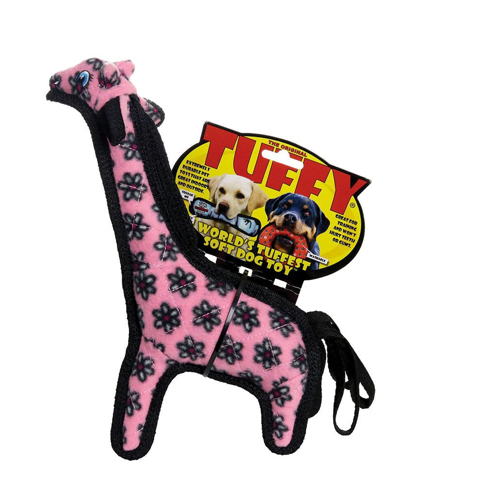 Tuffy JR Pink Giraffe