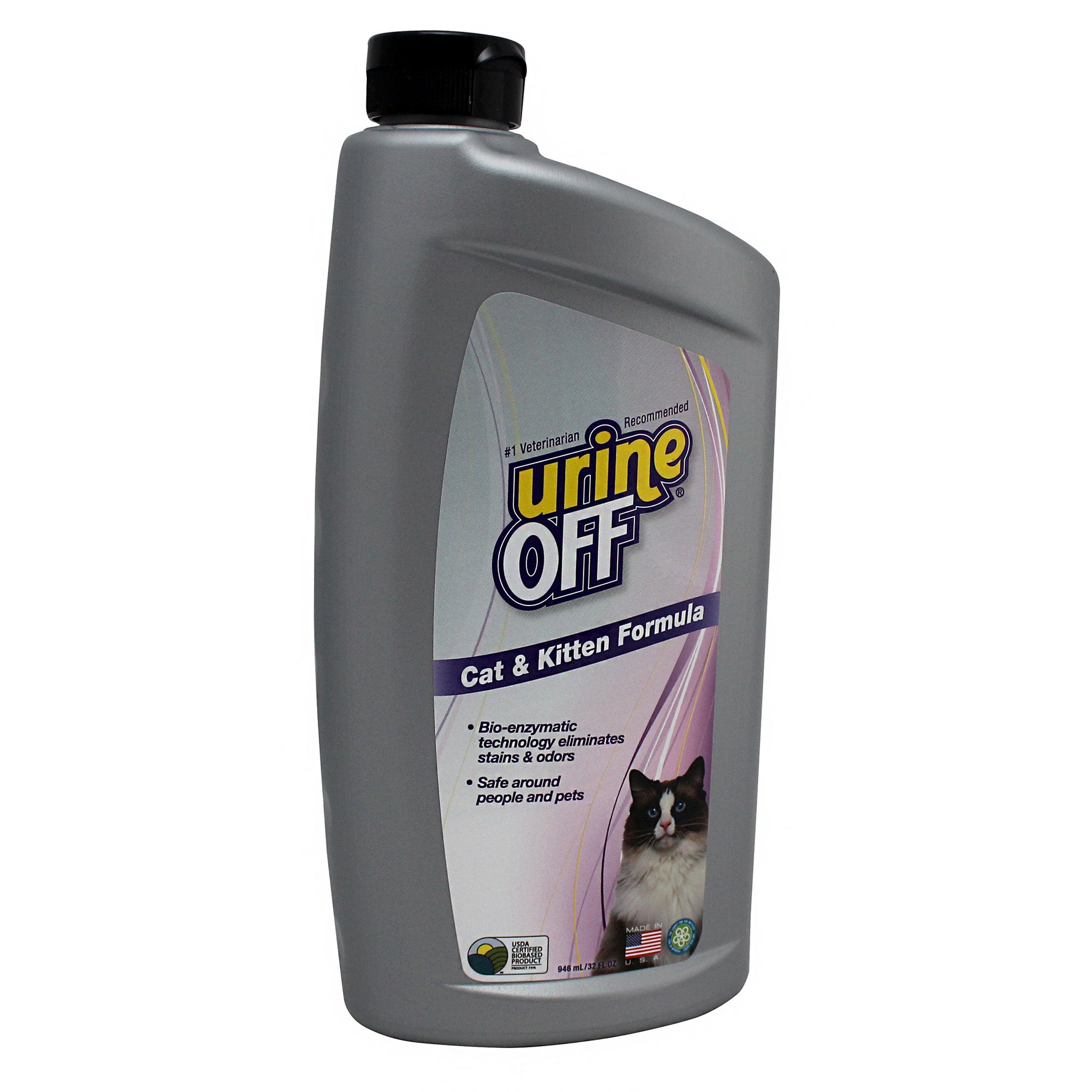 Urine Off Odour & Stain Remover for Cats & Kittens