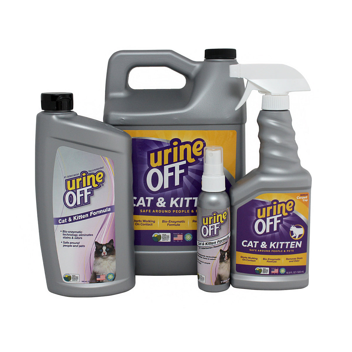 Urine Off Odour &amp; Stain Remover for Cats &amp; Kittens