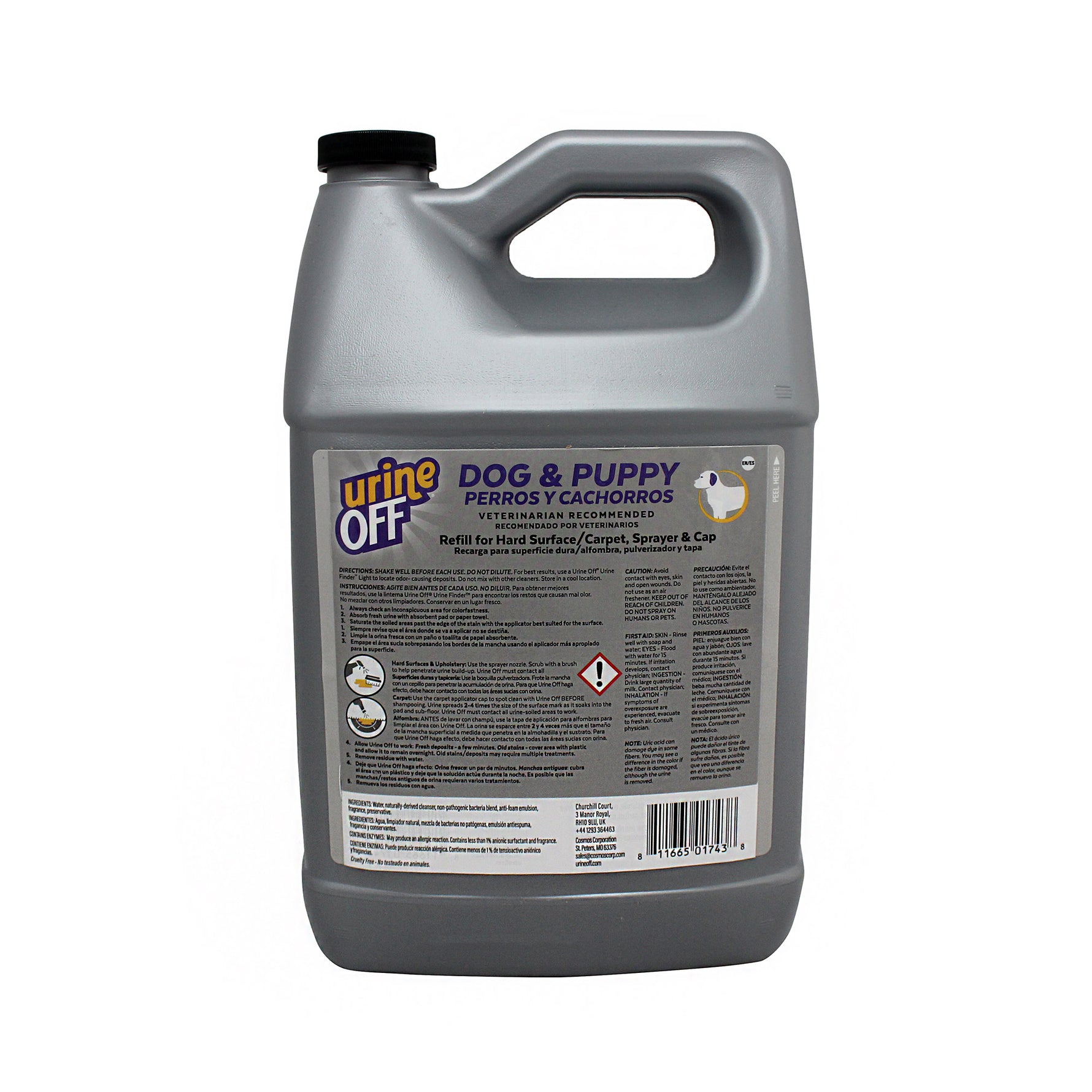 Urine Off Odour & Stain Remover for Dogs & Puppies