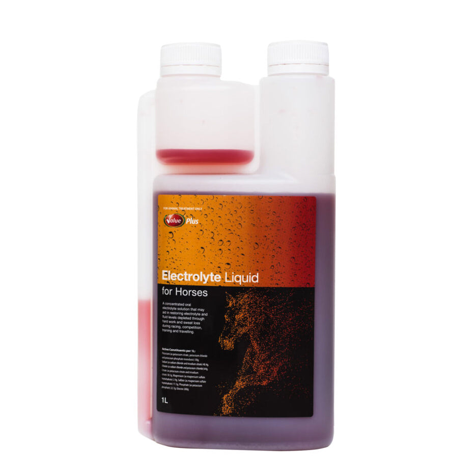 Value Plus Electrolyte Liquid for Horses 1L