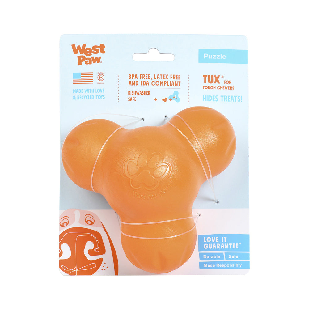 West Paw Zogoflex Tux Treat Toy for Tough Chewers