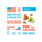 West Paw Zogoflex Tux Treat Toy for Tough Chewers