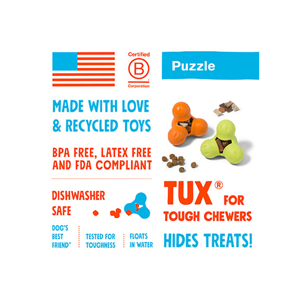 West Paw Zogoflex Tux Treat Toy for Tough Chewers