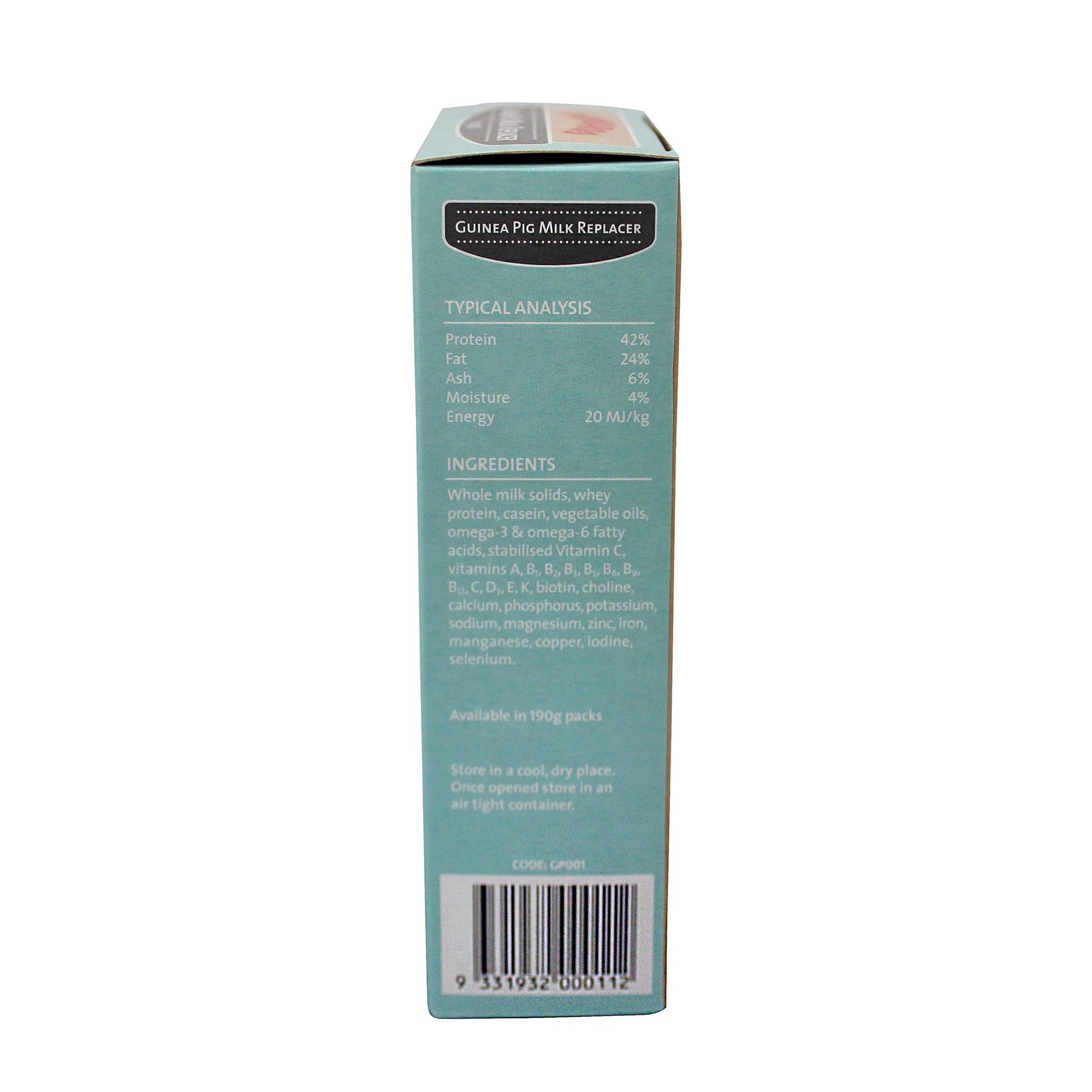 Wombaroo Guinea Pig Milk Replacer 190g