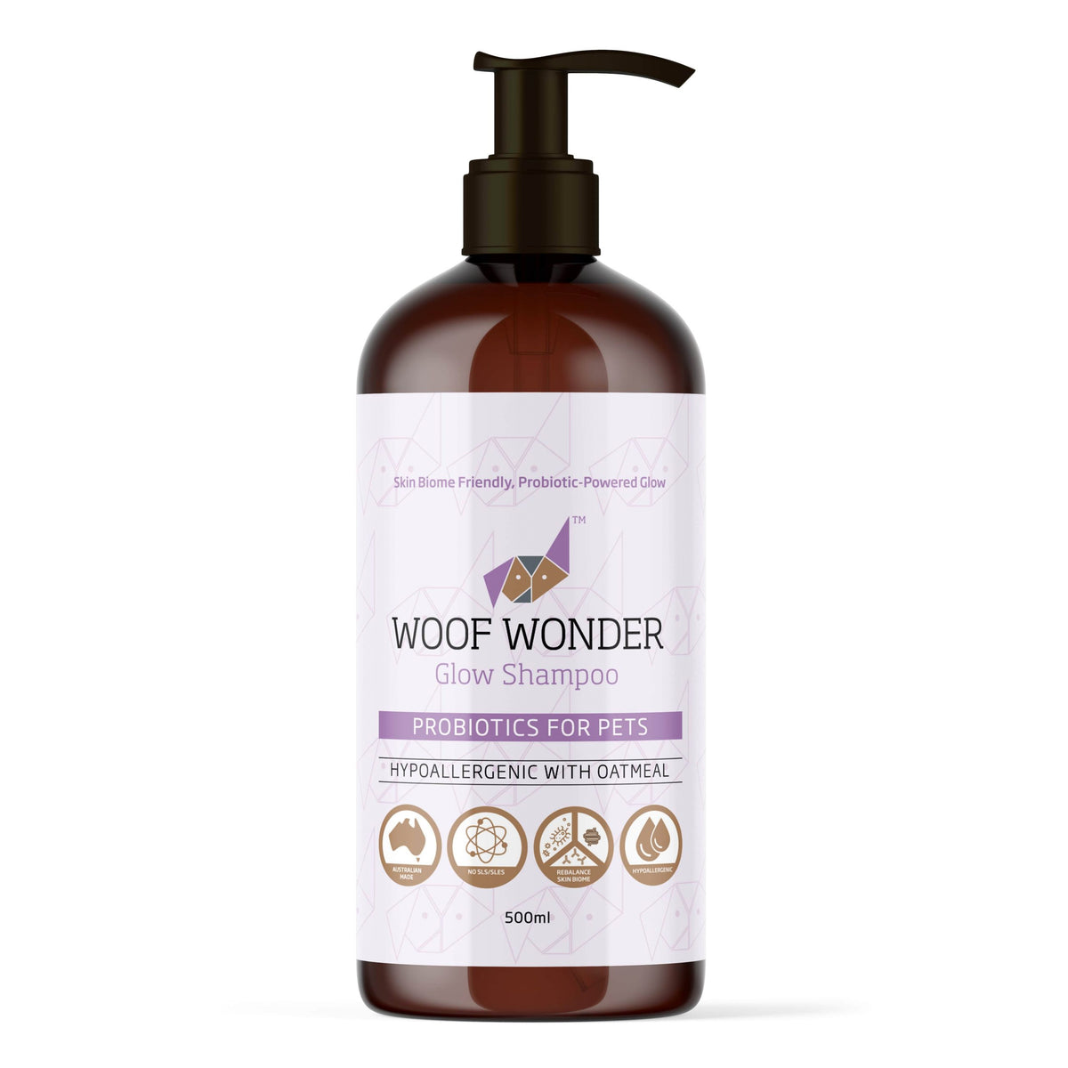 Ipromea Woof Wonder Probiotic Glow Shampoo 500mL