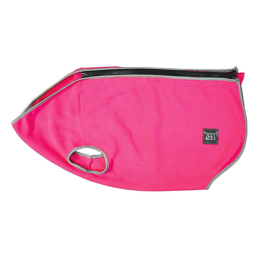 ZeeZ Cozy Fleece Dog Vest - Ruby Pink