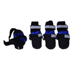 ZeeZ Waterproof Nylon Dog Boots - 4 Pack