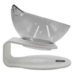 ZeeZ Single Elevated Tilted Cat Bowl
