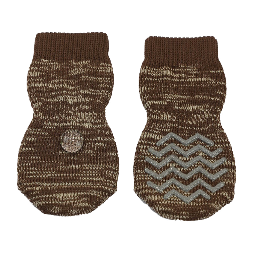 ZeeZ Hydrophobic Non-slip Pet Socks - 4 Pack