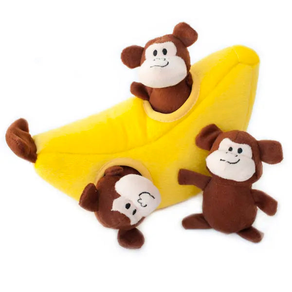 Zippy Paws Zippy Burrow - Monkey &#39;n Banana